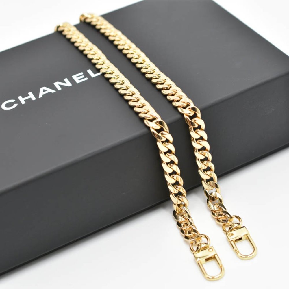 Luxury Gold High Polish Handbag Chain - Picture 13 of 13